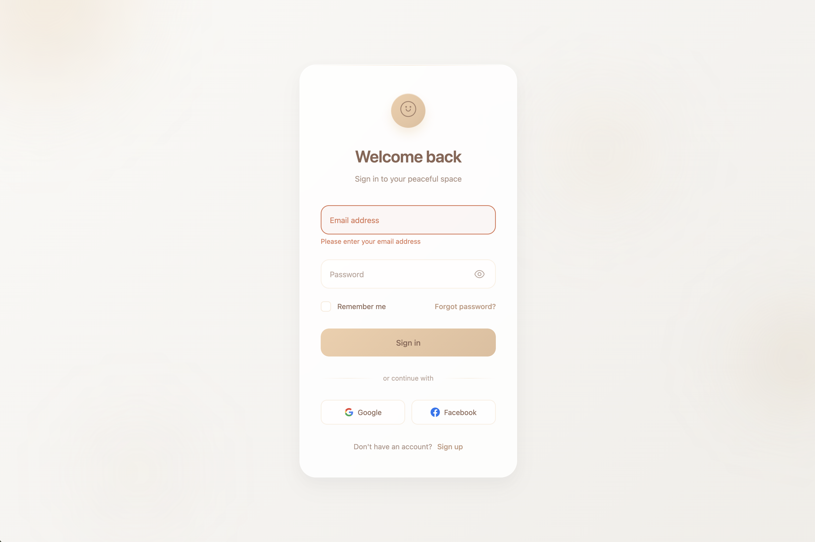 Soft Minimalism form preview